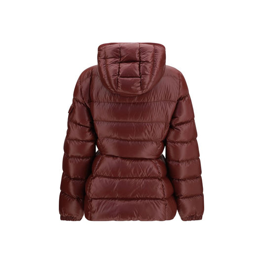 Moncler Red Goose Down Full-Length Jacket