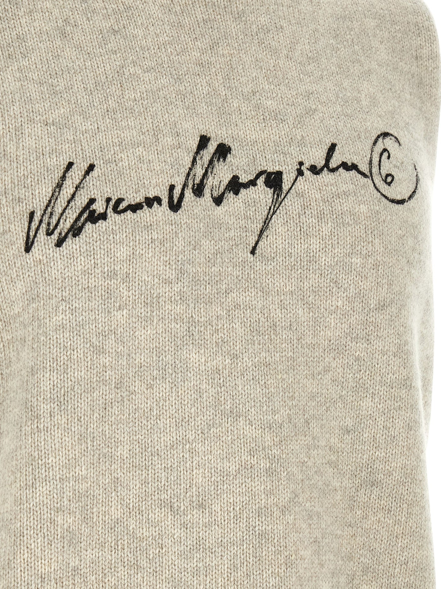 MM6 Maison Margiela Gray Wool Sweatshirt