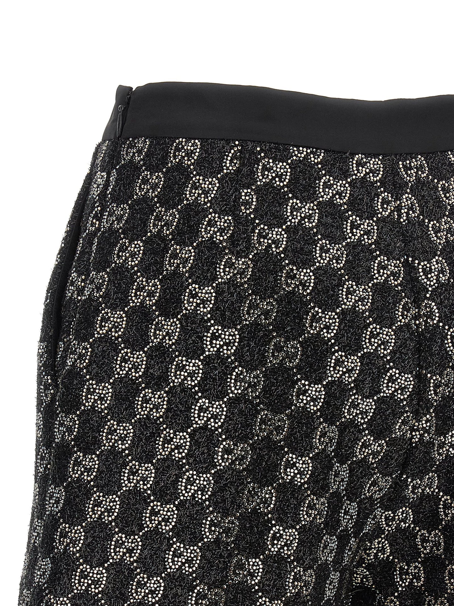 Gucci Black Viscose Short And Mini Shorts