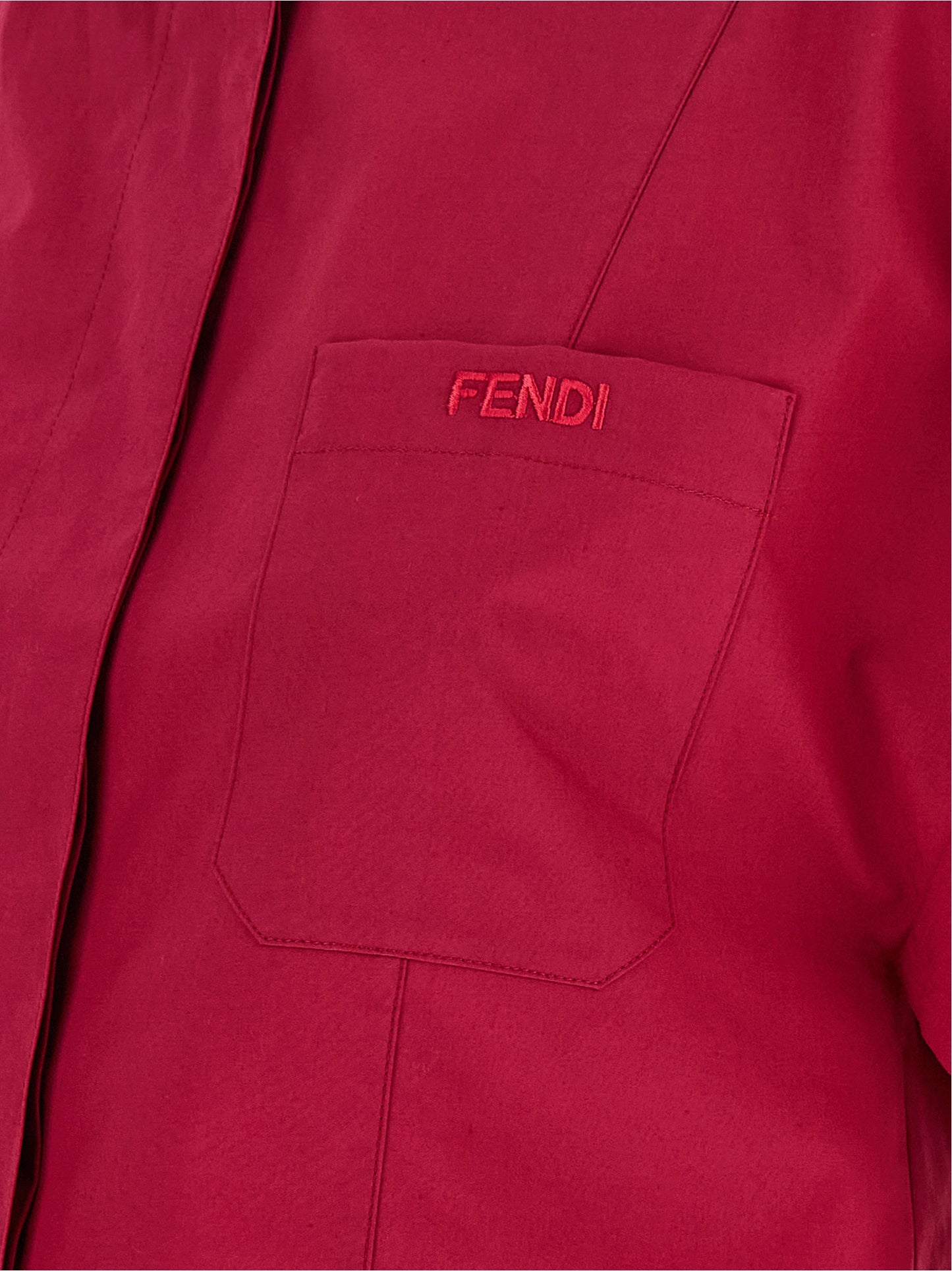Fendi Multicolor Cotton Blouse