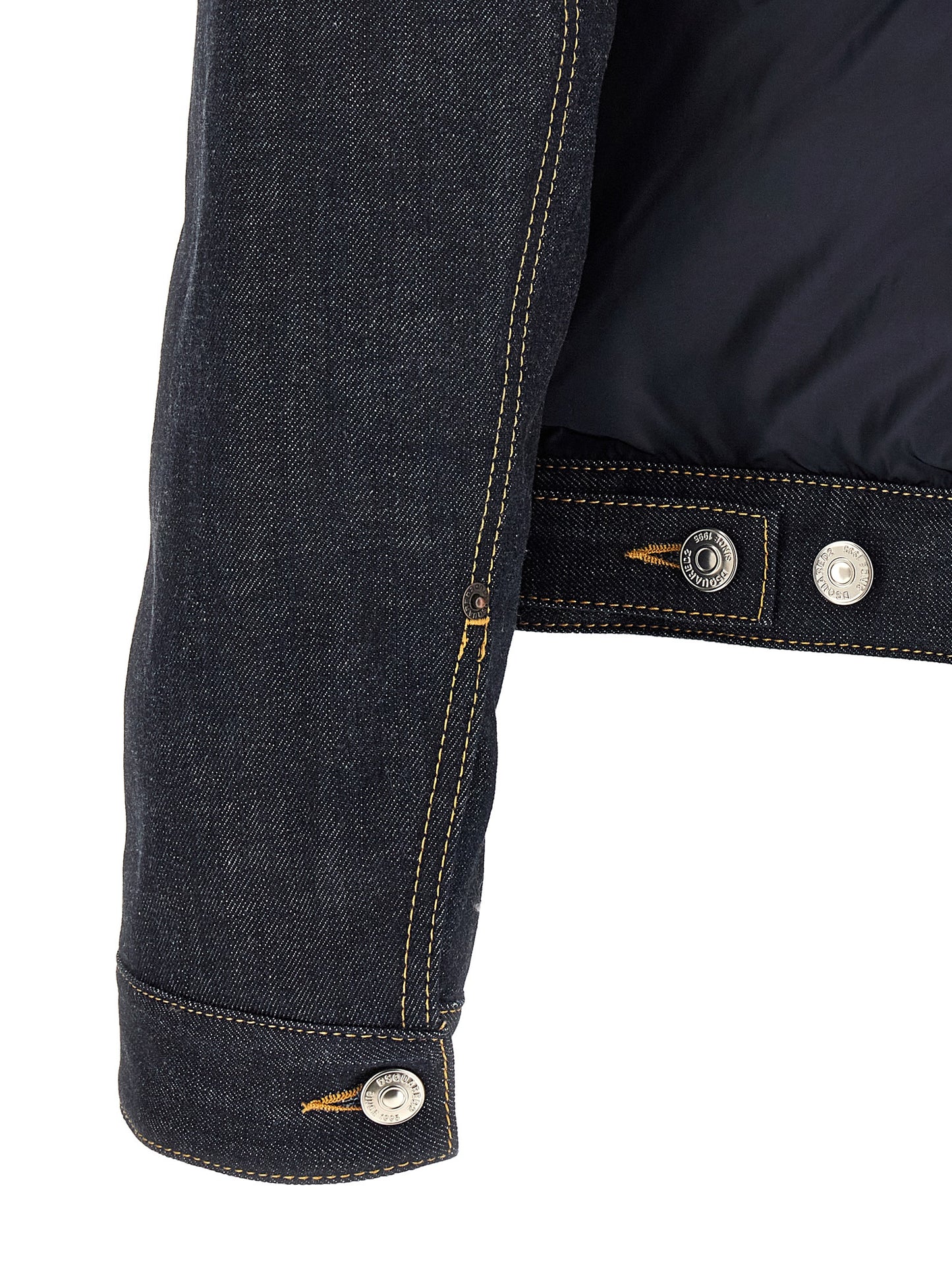 Dsquared² Blue Cotton Denim Jacket