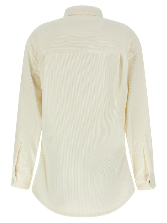 Darkpark White Cotton Blouse
