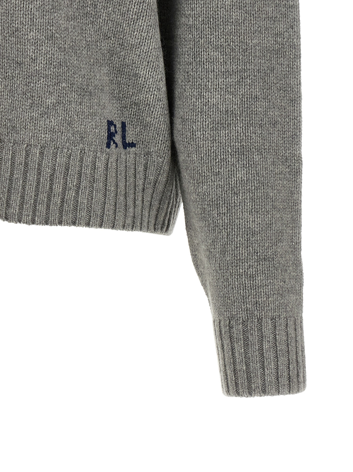 Polo Ralph Lauren Gray Wool Cardigan