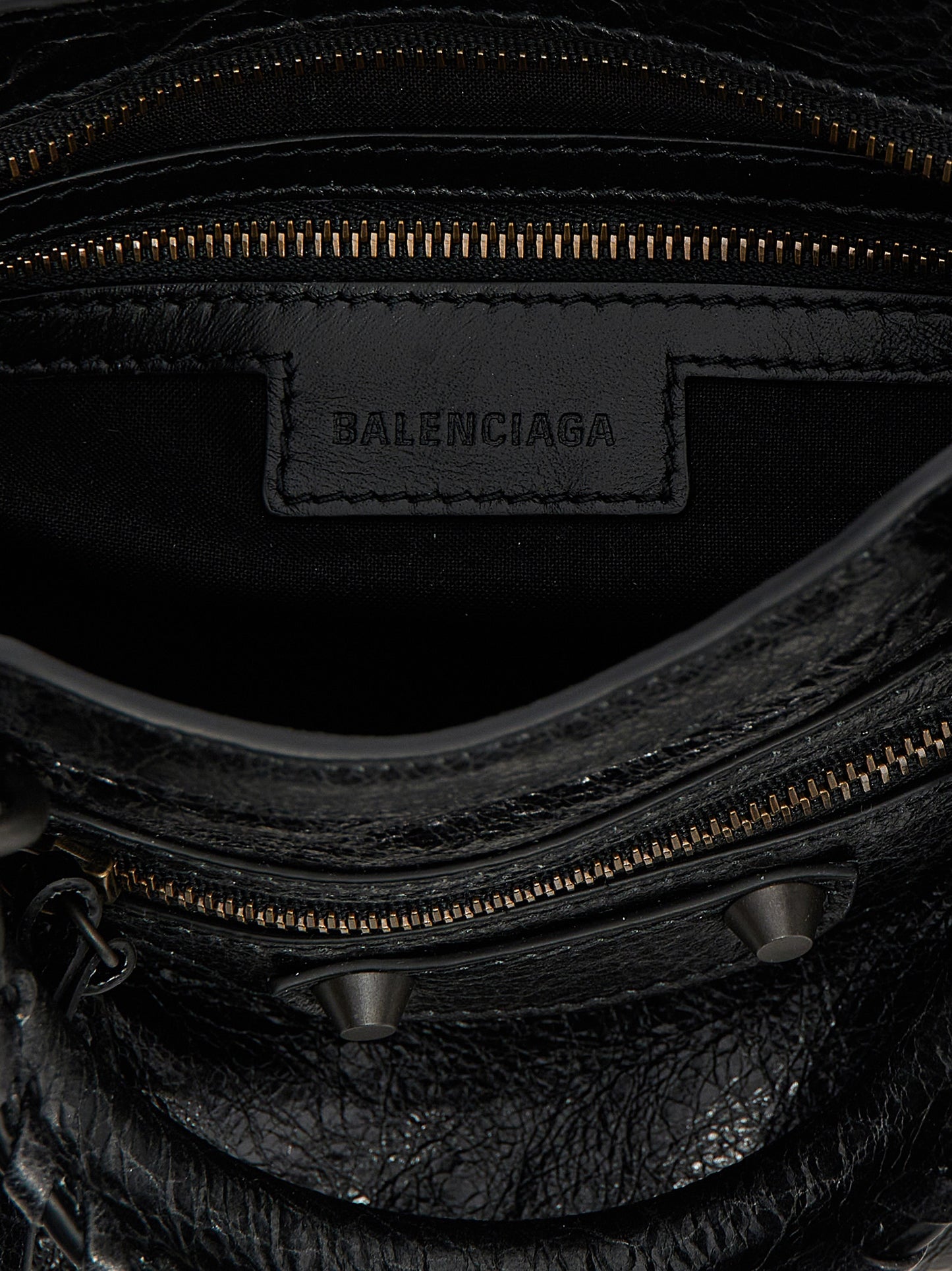 Balenciaga Black Lamb Leather Handbag