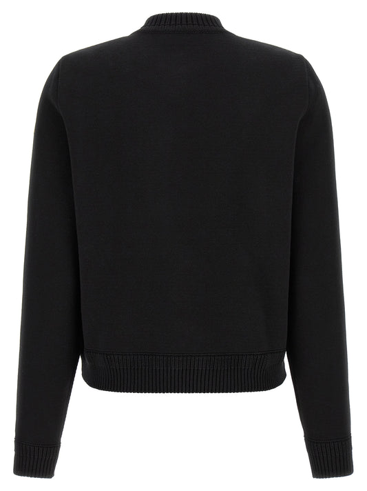 Moncler Black Polyamide Cardigan