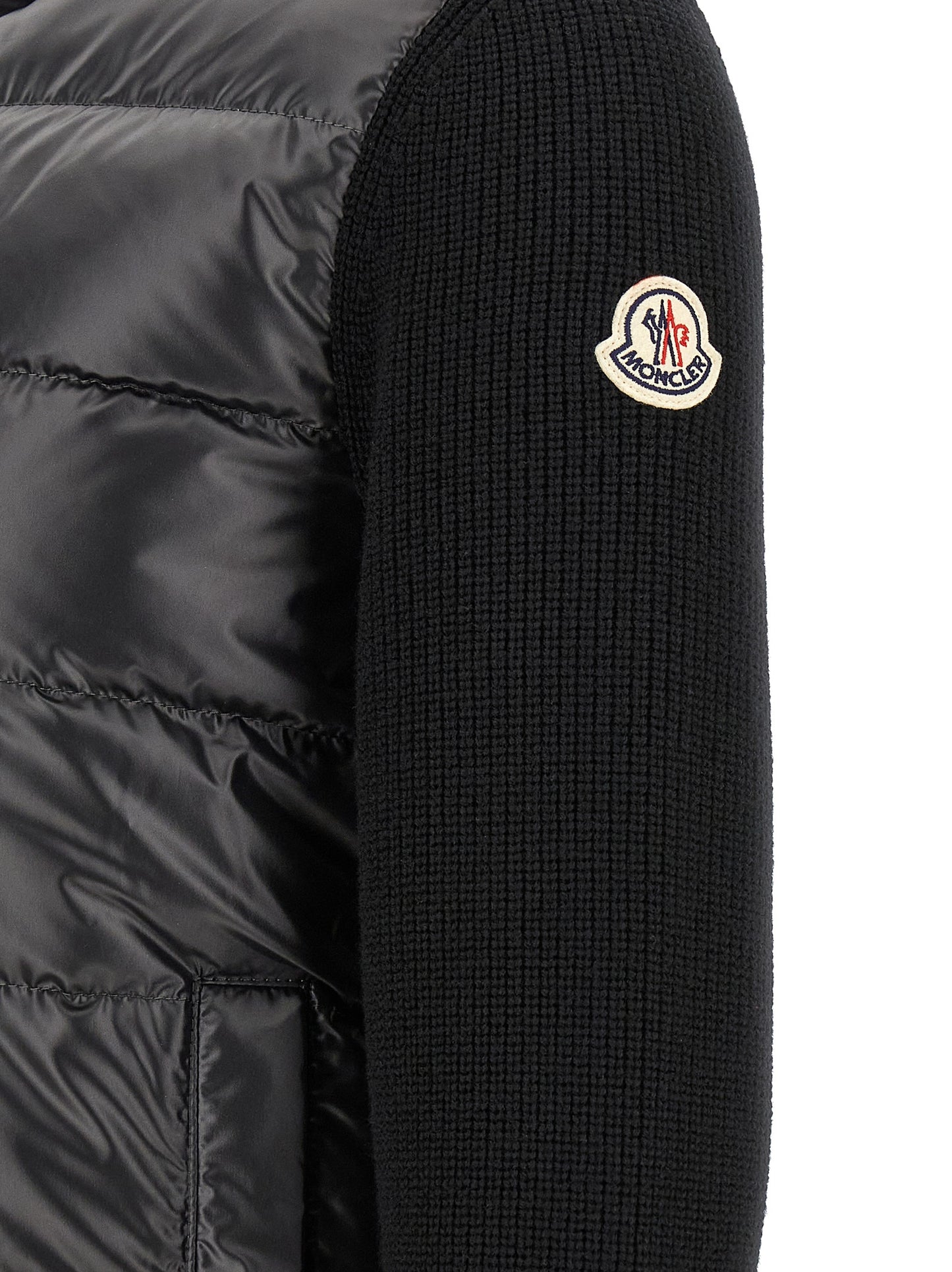 Moncler Black Polyester Cardigan