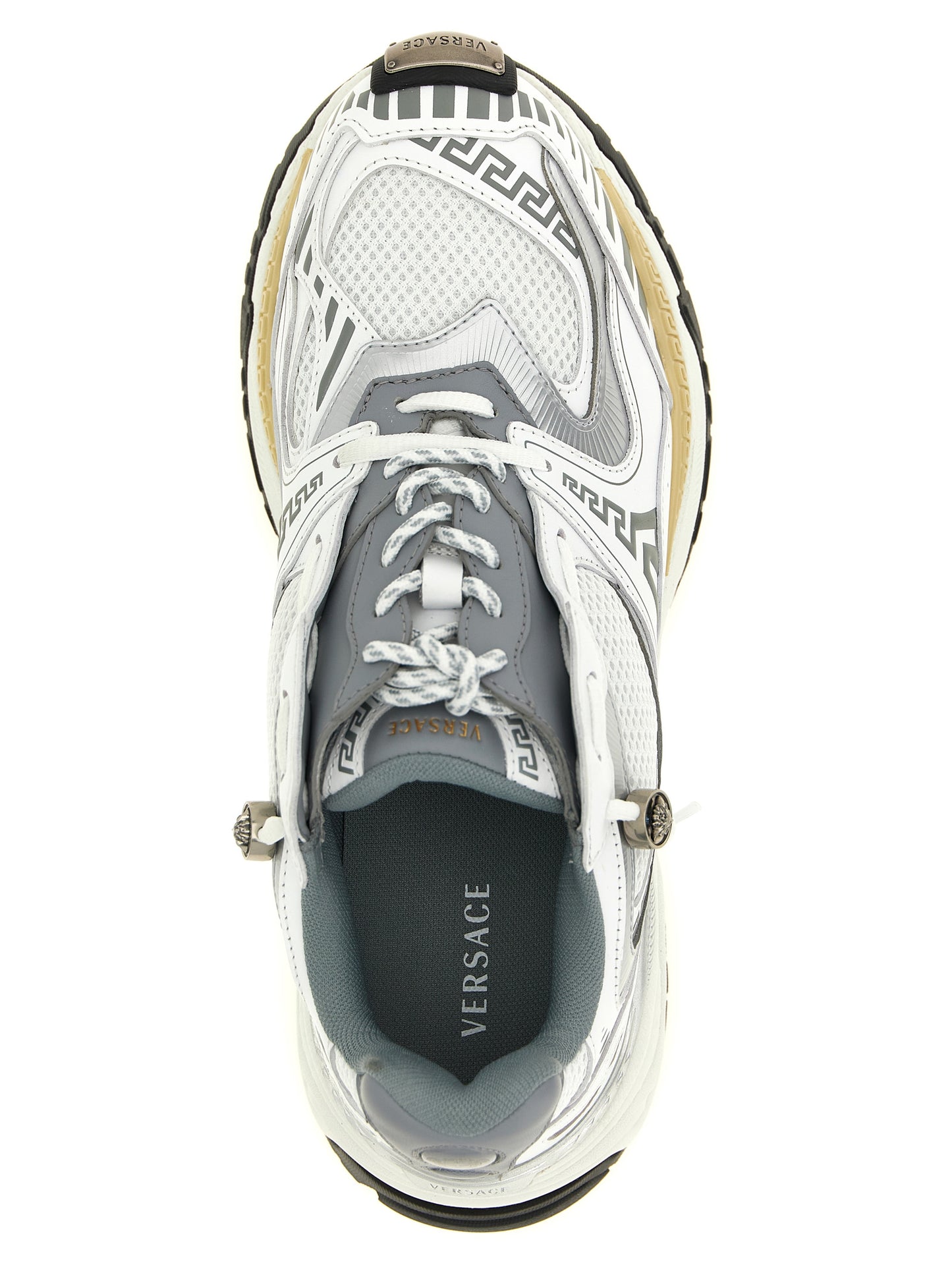 Versace Multicolor Calfskin Chunky Sneakers