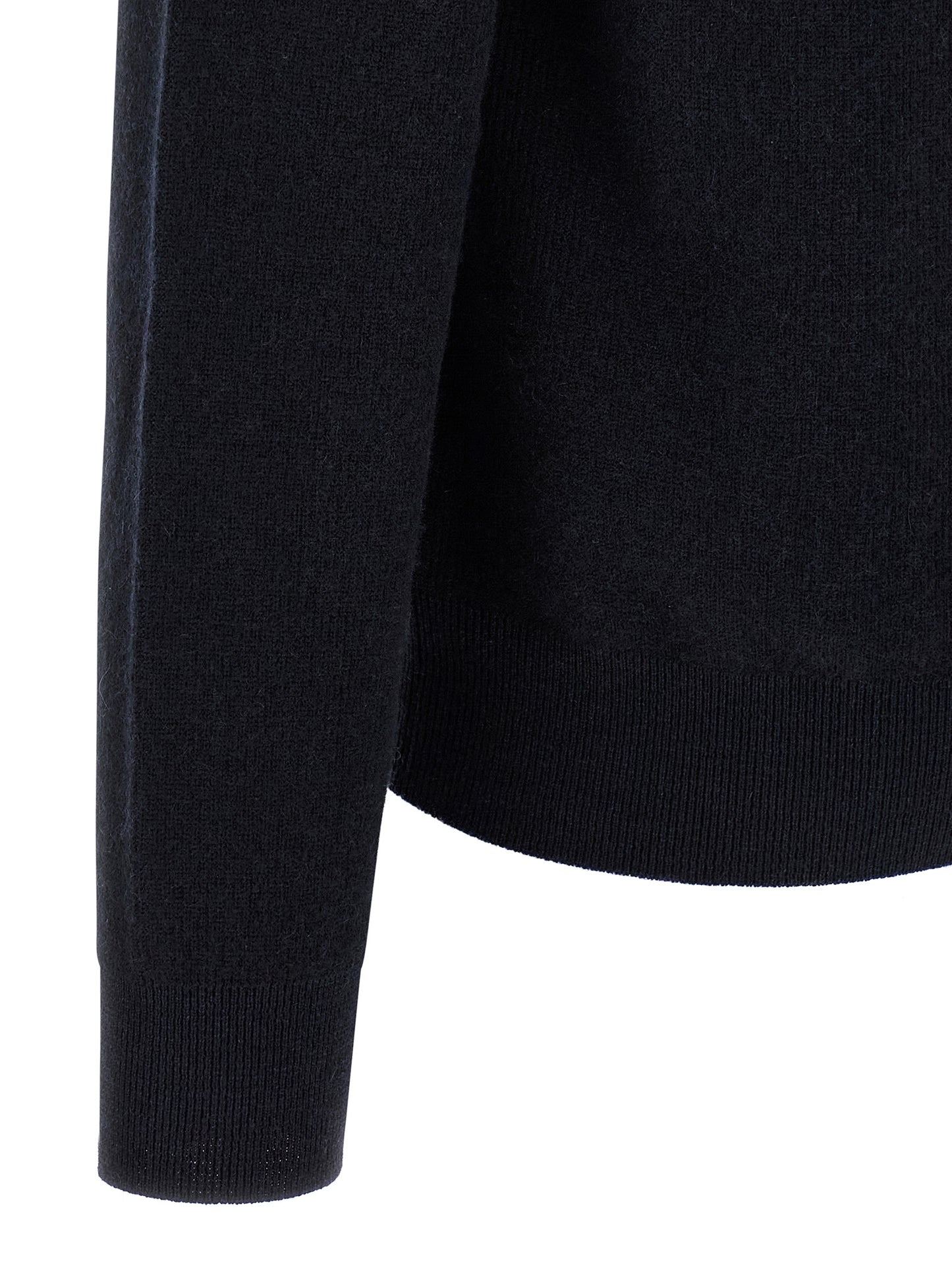 Brioni Blue Cashmere Cardigan