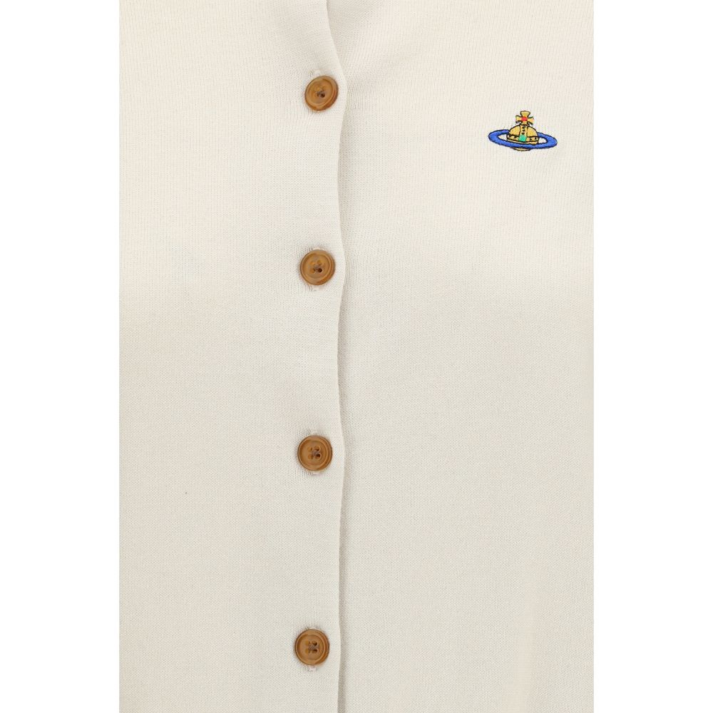 Vivienne Westwood White Cotton Cardigan
