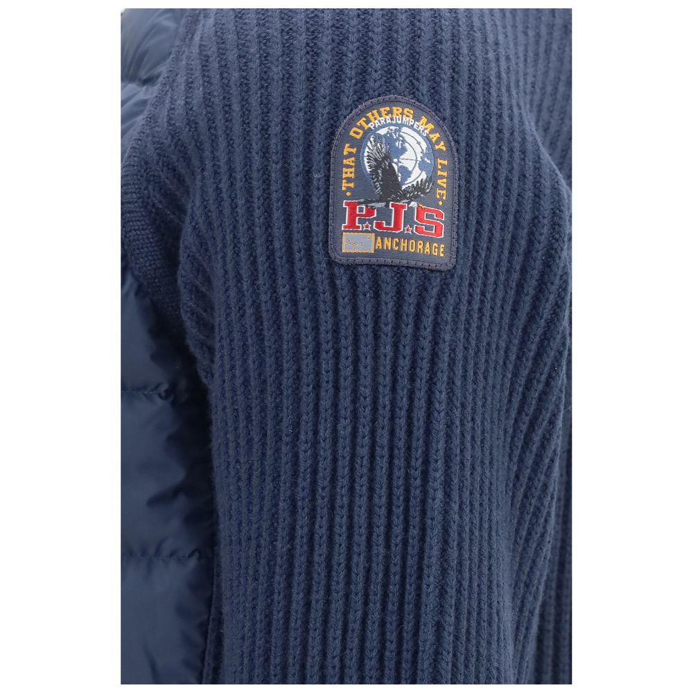 Parajumpers Blue Polyamide Shell Jacket