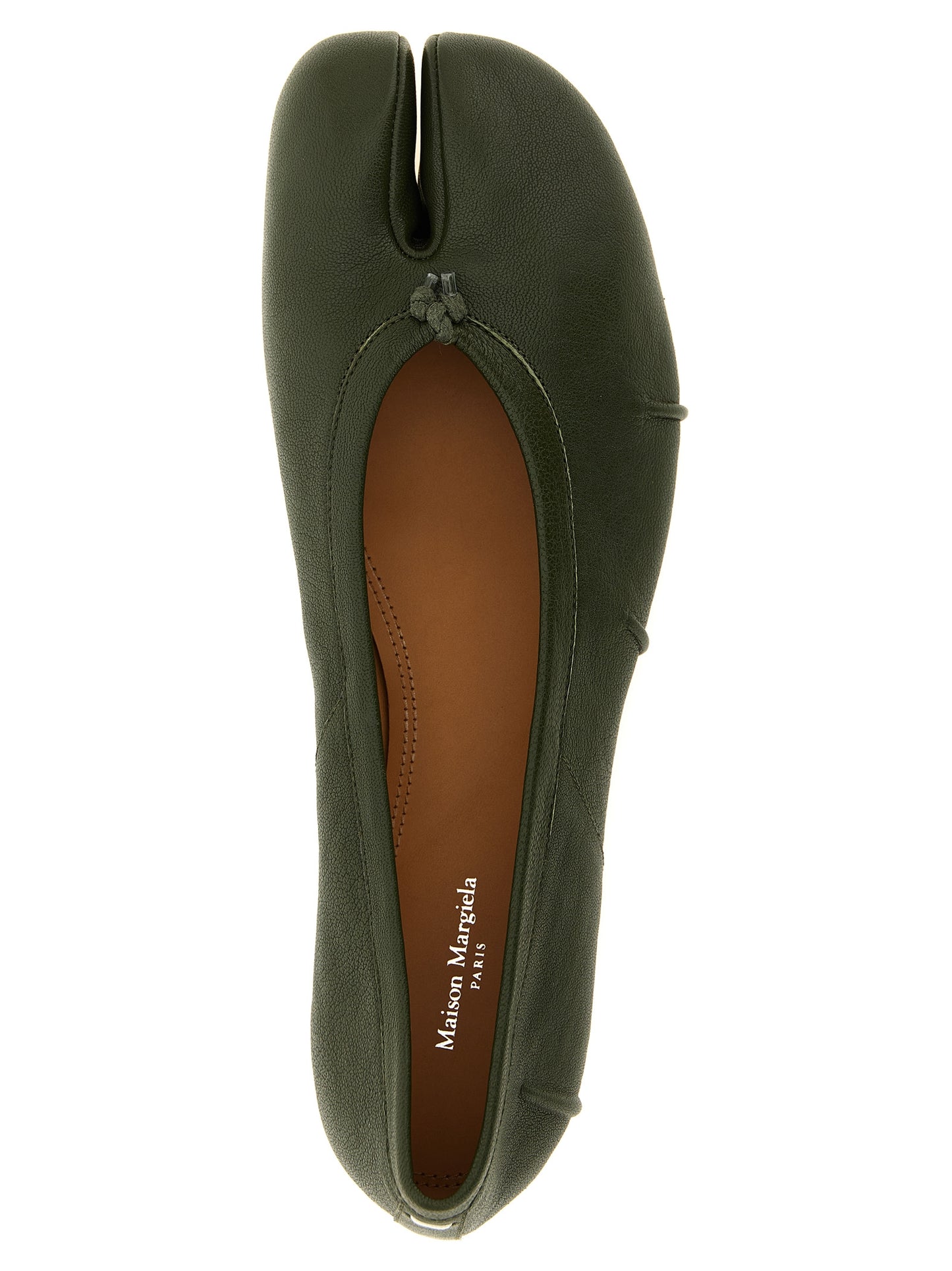 Maison Margiela Bicolor Lambskin Ballet Flats