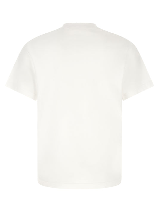 Moncler White Cotton T-Shirt