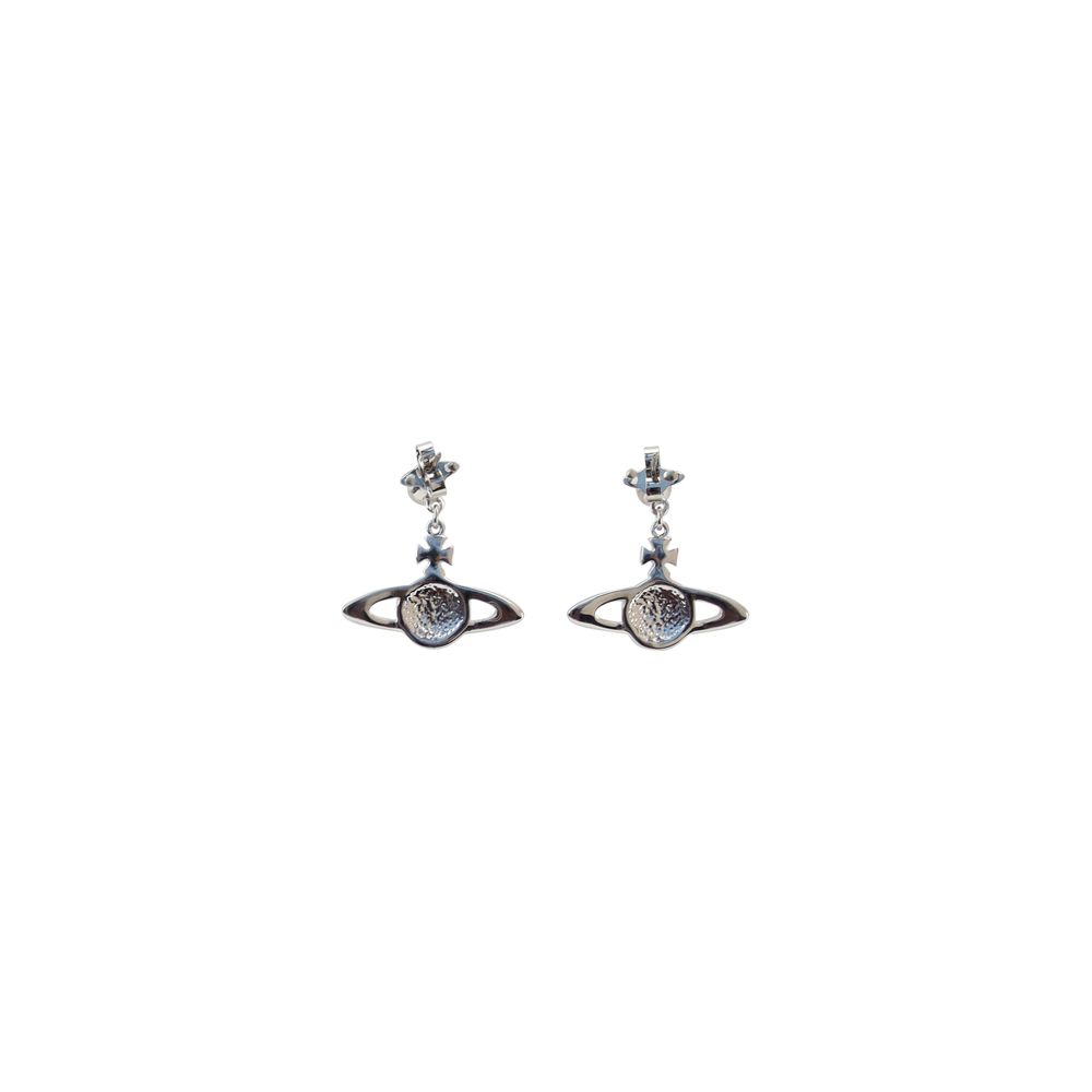 Vivienne Westwood Silver Brass Earrings