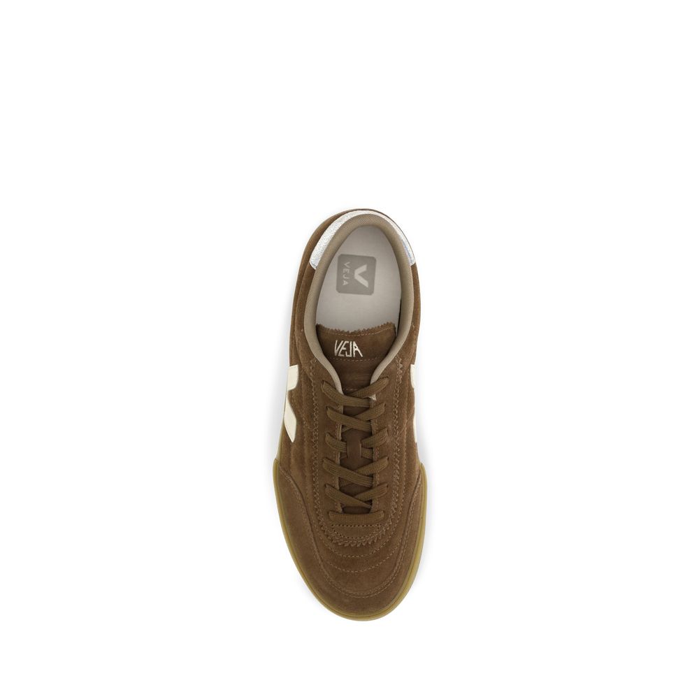 Veja Brown Recycled Polyester Low Top Sneakers