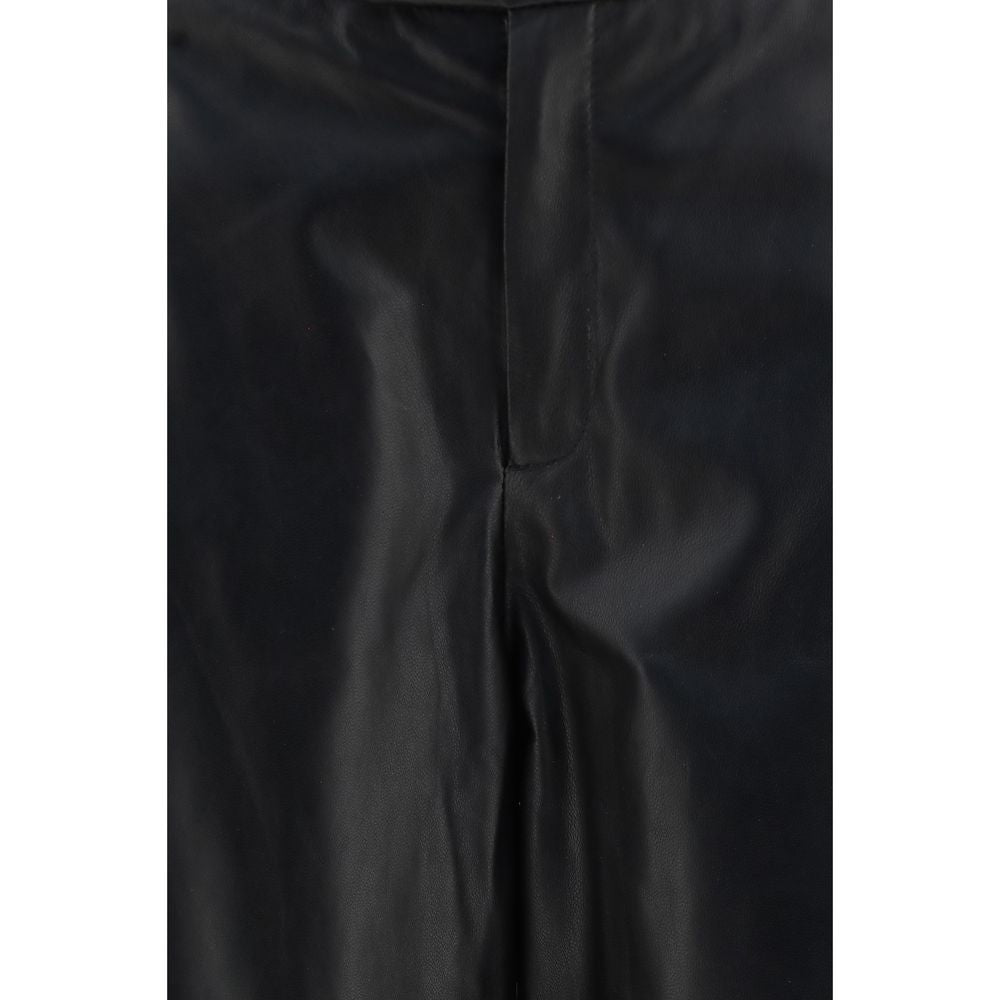 Arma Black Leather Pants