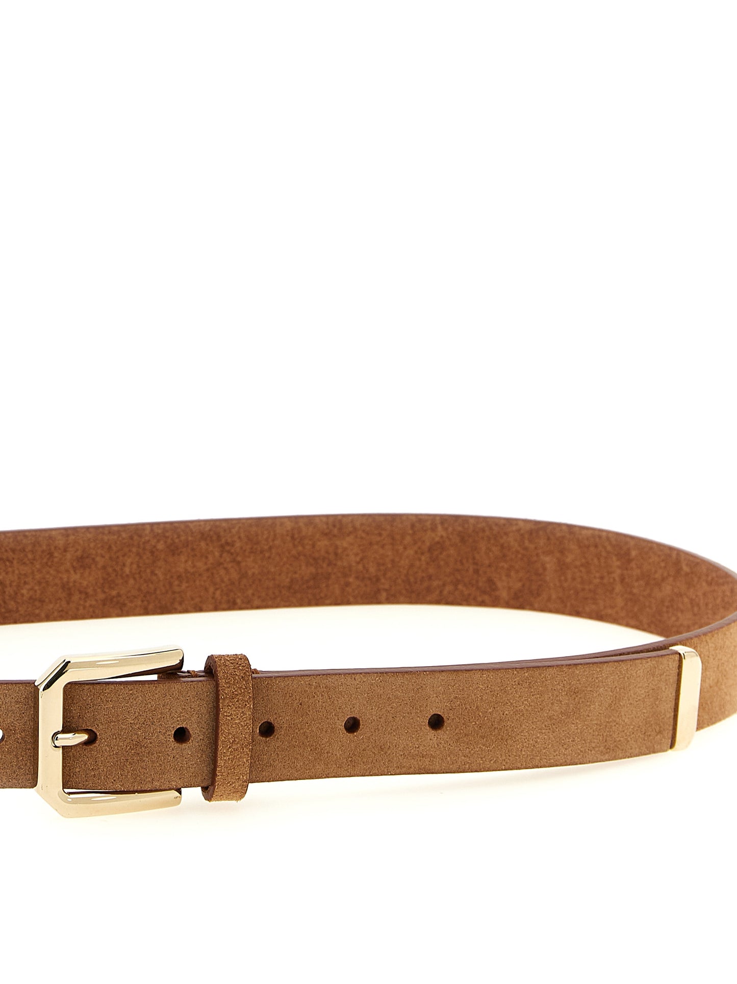 Brunello Cucinelli Brown Bull Skin Regular Belt
