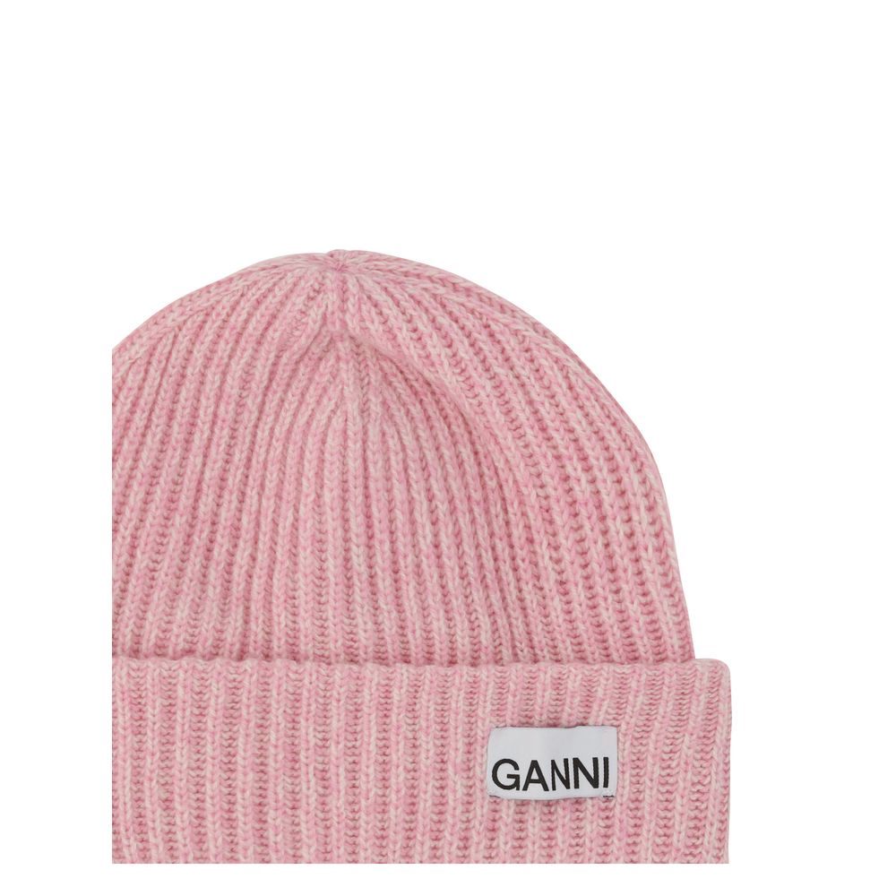 Ganni Multicolor Wool Oves Aries Beanie