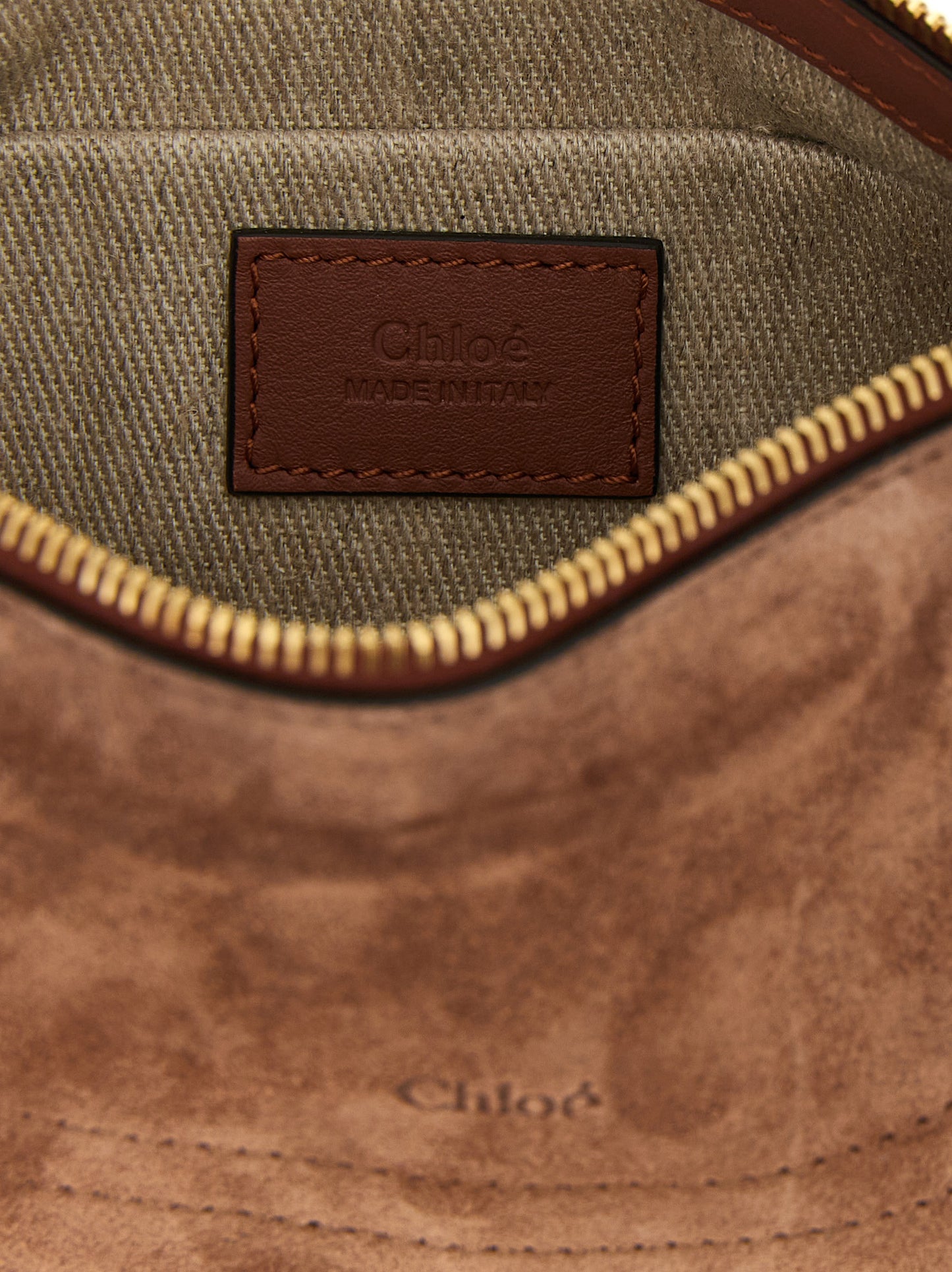 Chloé Brown Calfskin Shoulder Bag