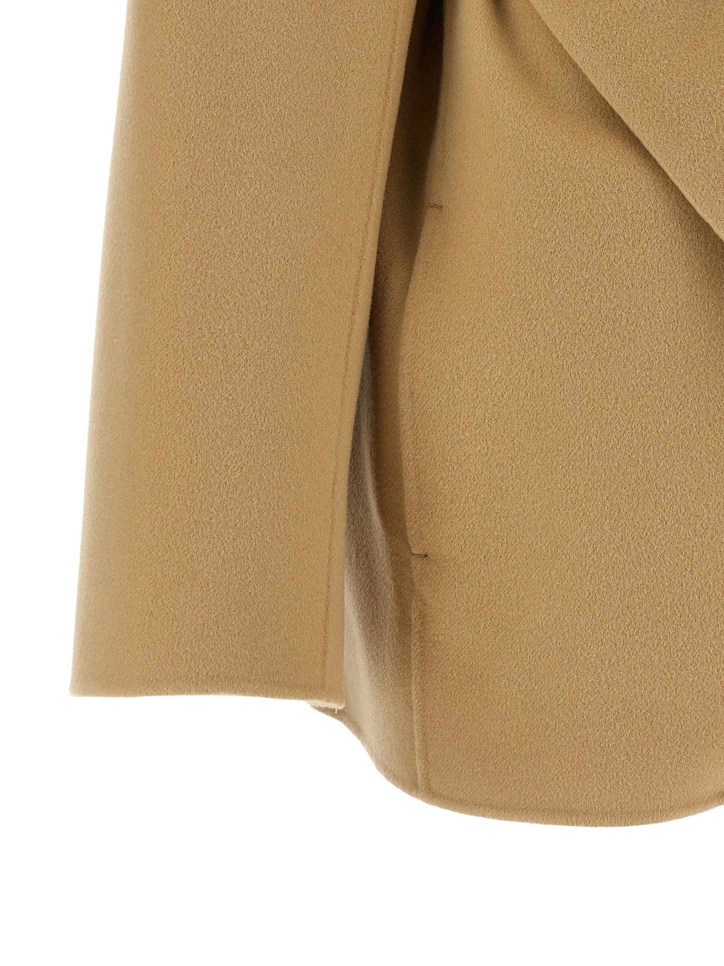 Sportmax Beige Wool Coat