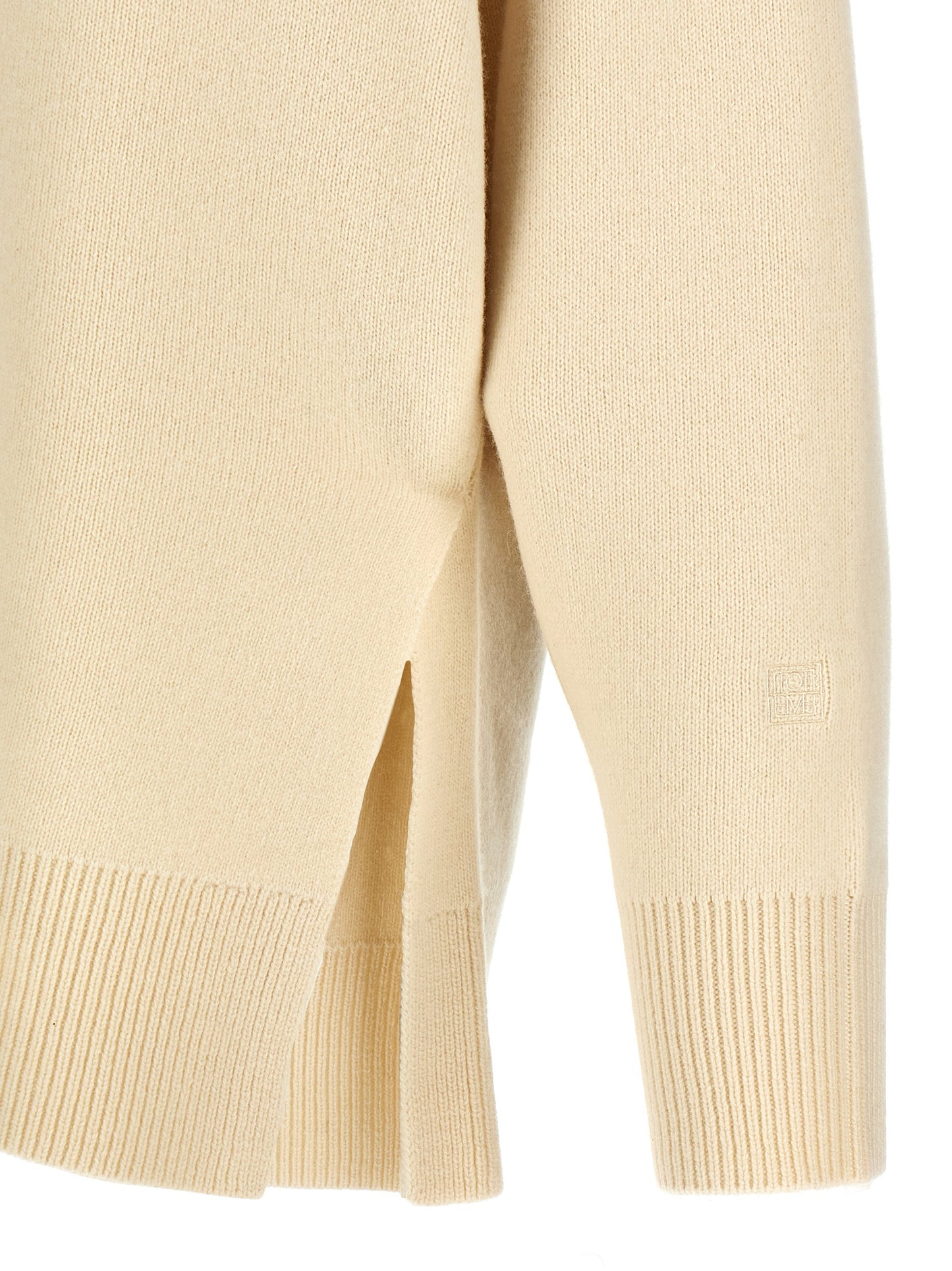 TOTEME White Wool Cardigan