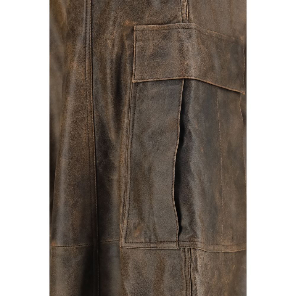 R13 Brown Lamb Ovis Aries Cargo Pants