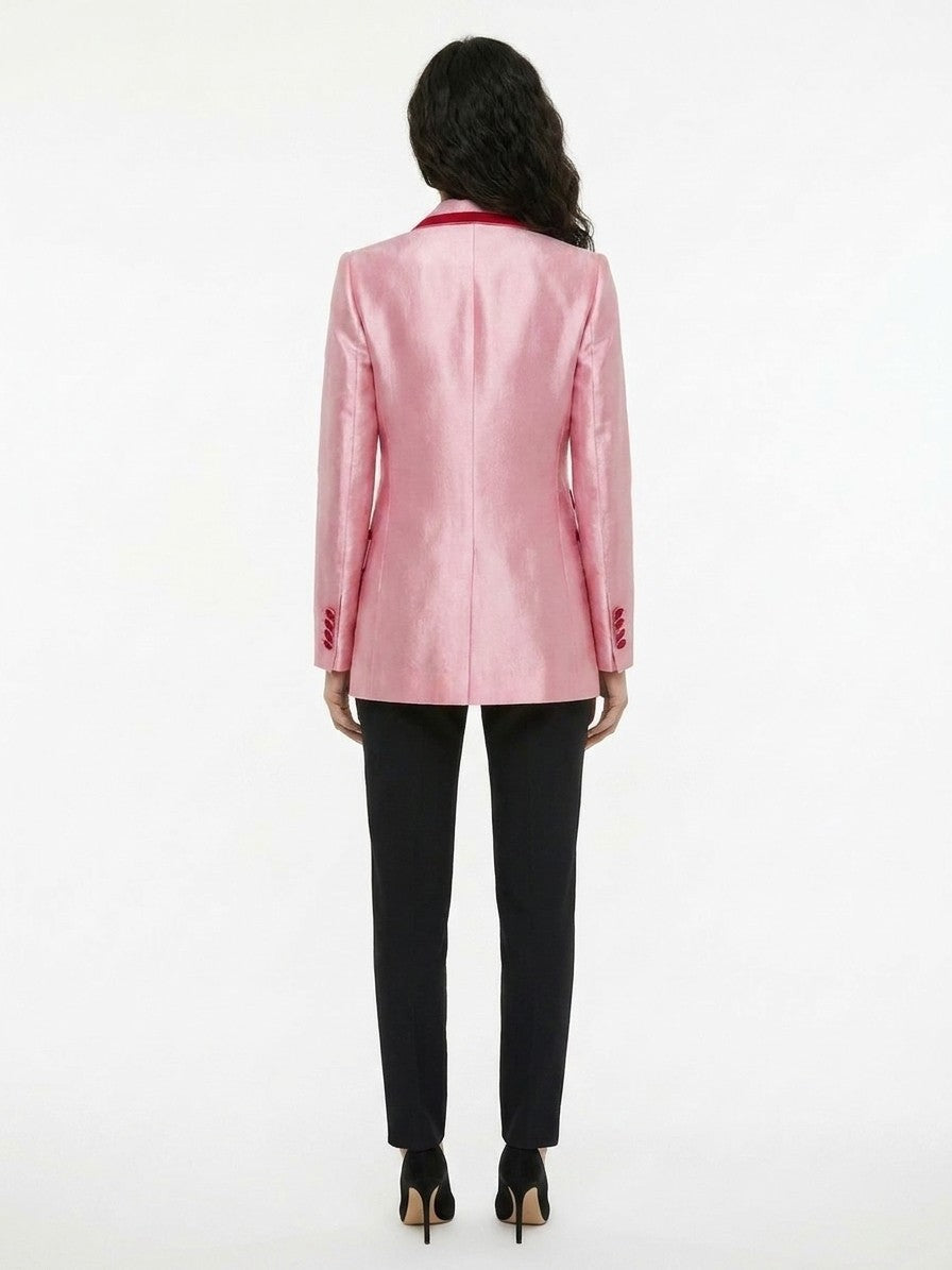 Dolce & Gabbana Pink Cotton Jacket