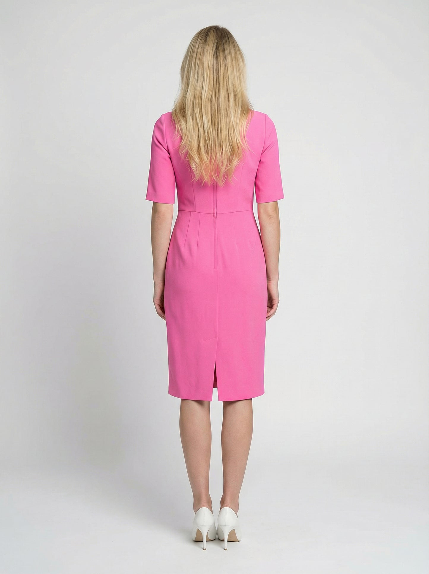Dolce & Gabbana Pink Acetate Casual Dress