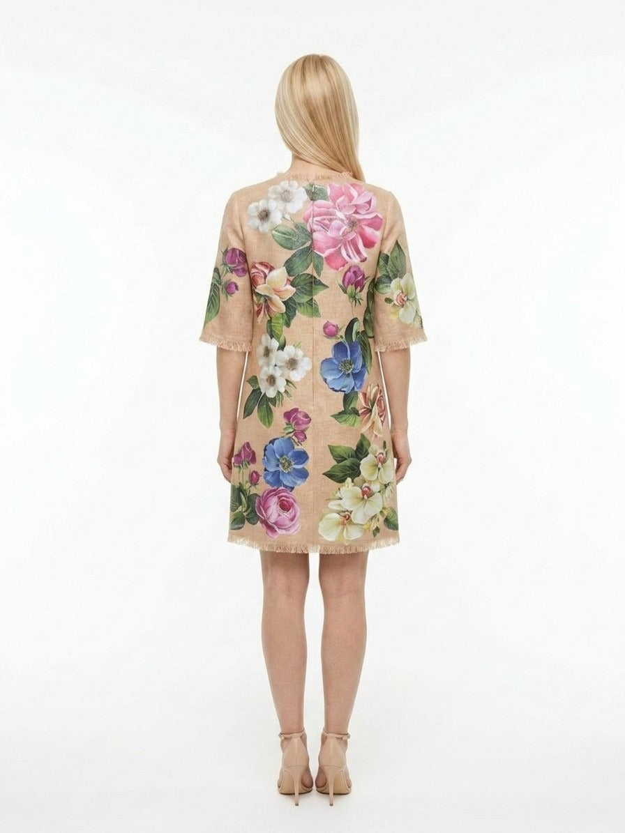 Dolce & Gabbana Multicolor Cotton Casual Dress