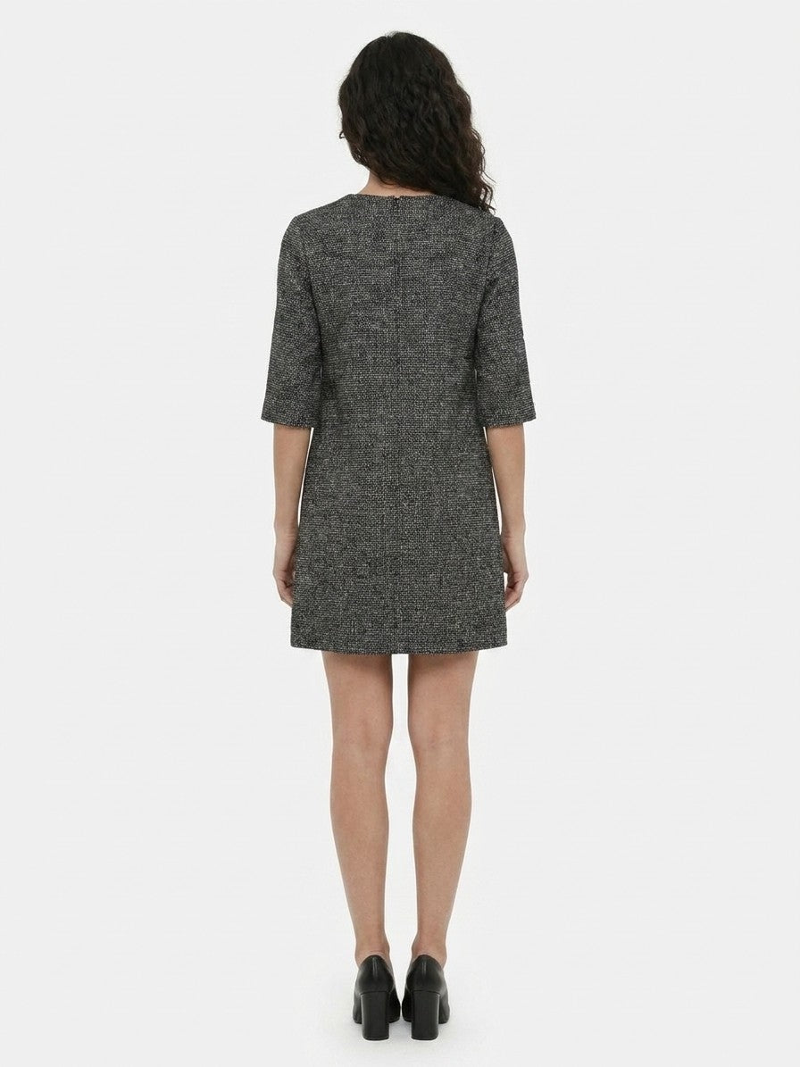 Dolce & Gabbana Gray Cotton Casual Dress