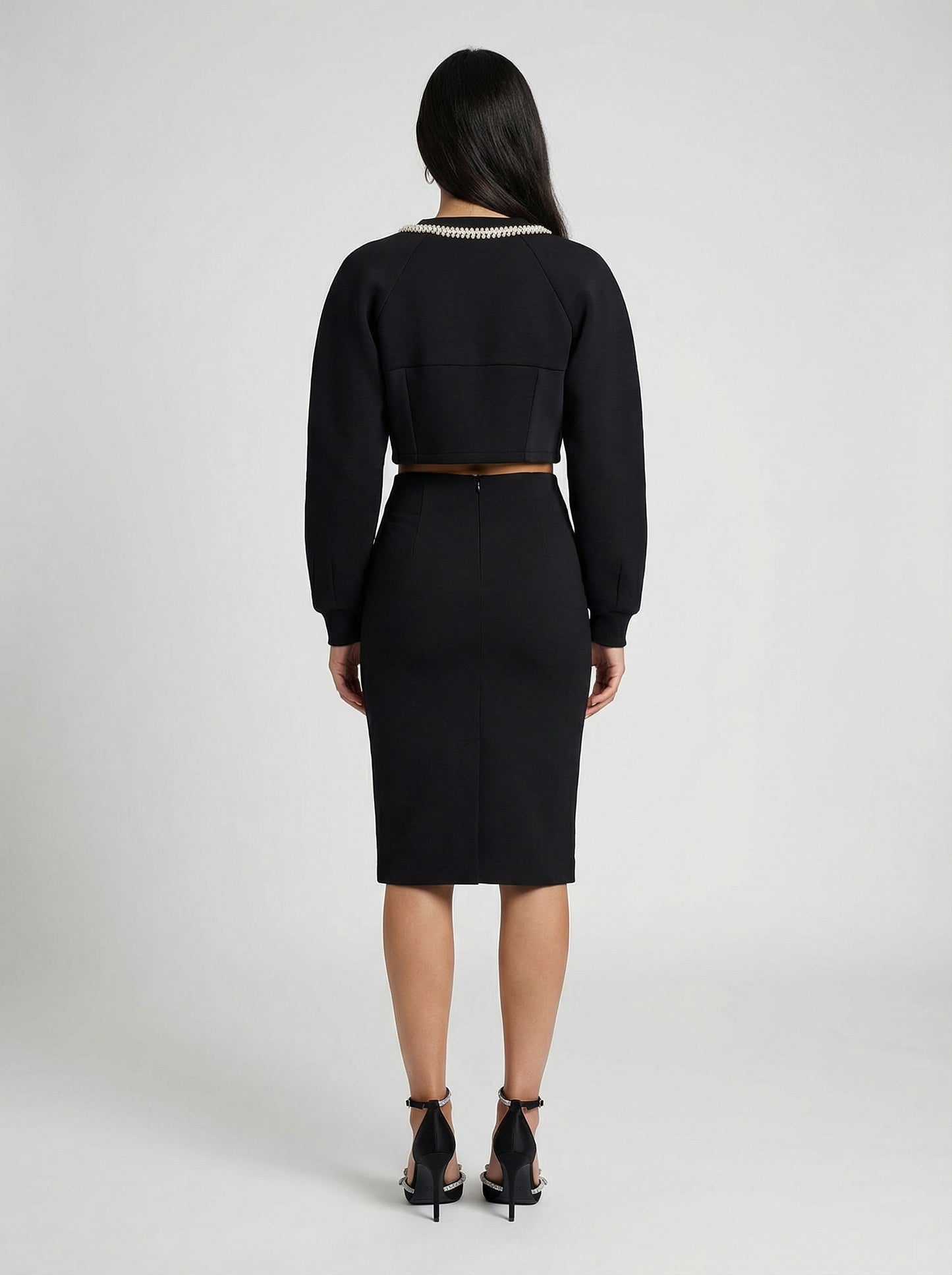 Dolce & Gabbana Black Cotton Sweatshirt