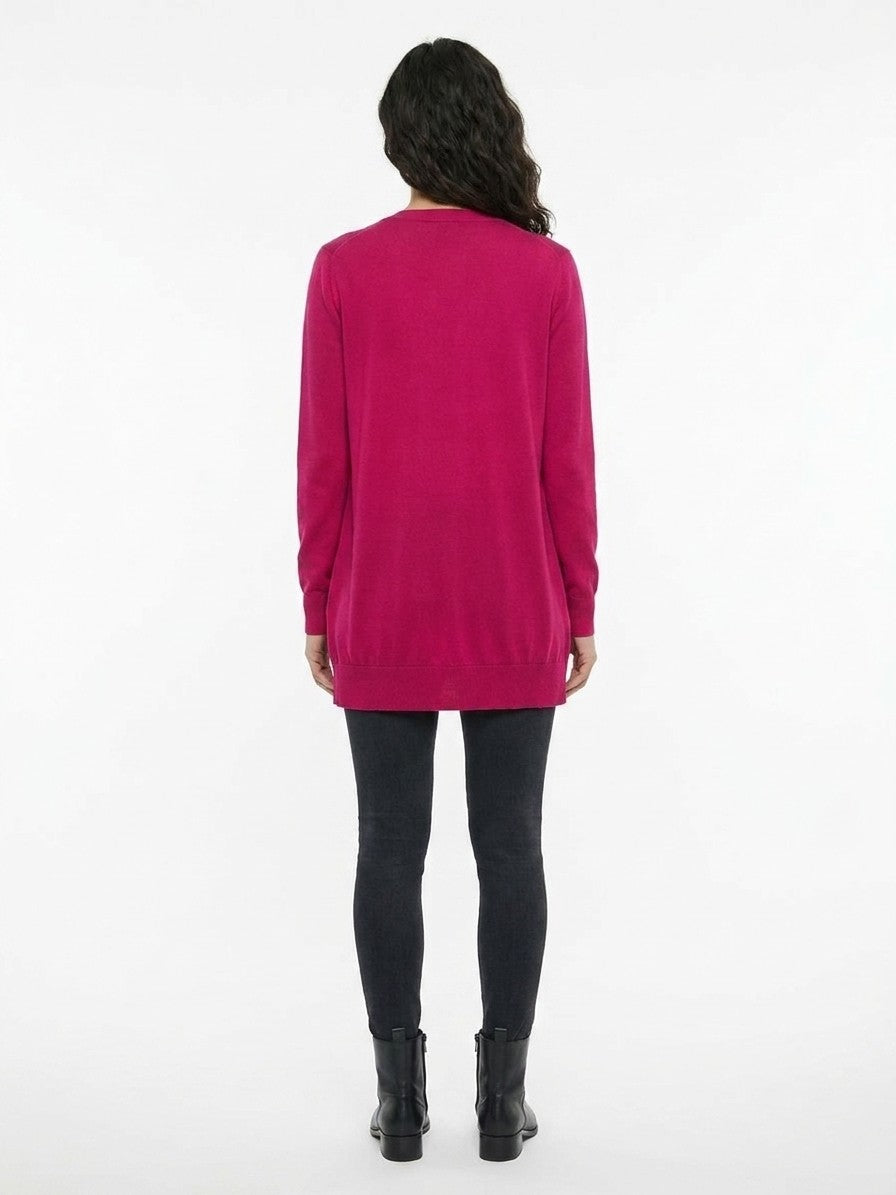 Dolce & Gabbana Pink Silk Cardigan