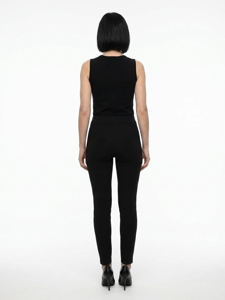 Dolce & Gabbana Black Acetate Skinny Pants