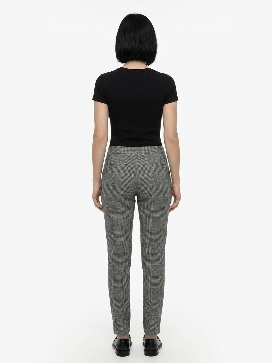Dolce & Gabbana Gray Elastane Dress Pants