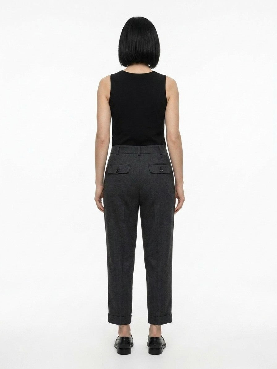 Dolce & Gabbana Gray Cotton Pants