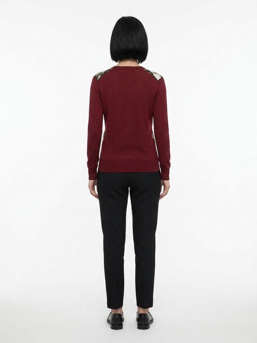 Dolce & Gabbana Multicolor Silk Cardigan