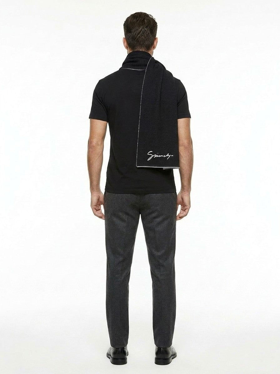 Givenchy Bicolor Wool Scarf