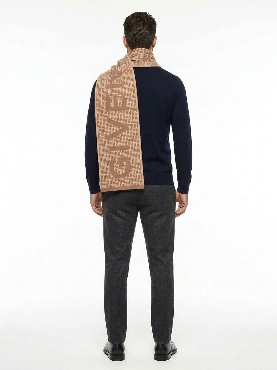 Givenchy Bicolor Wool Scarf