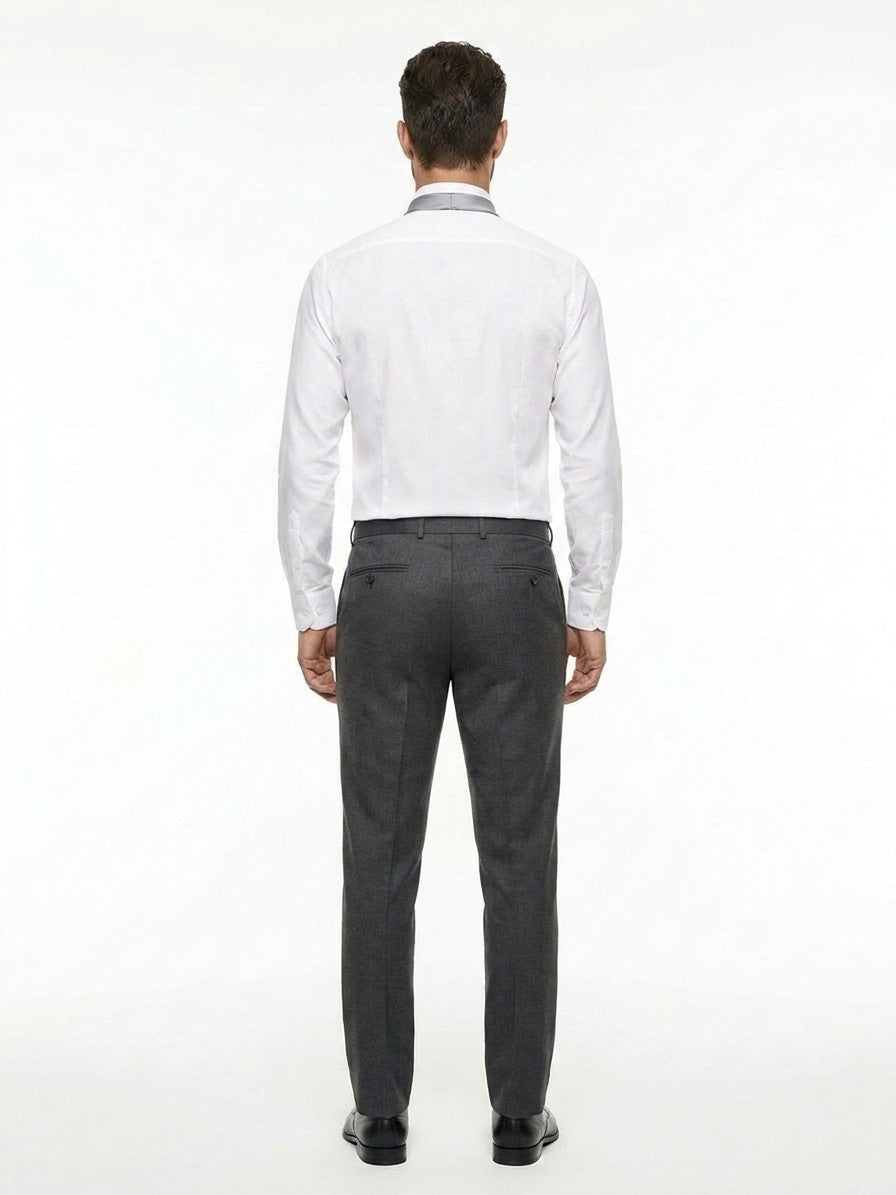 Givenchy Gray Silk Tie