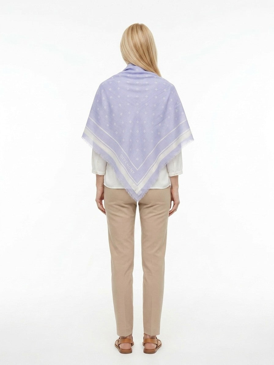 Givenchy Bicolor Cashmere Scarf