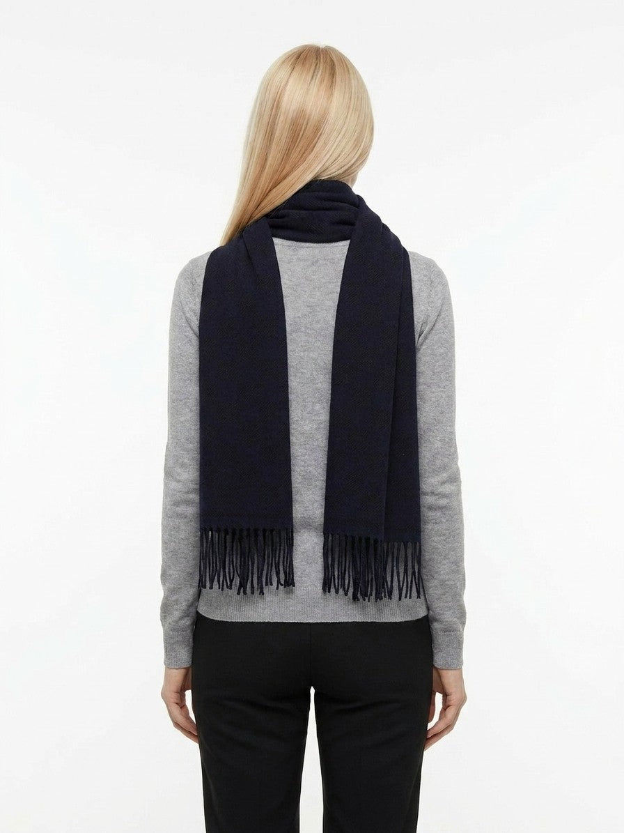 Givenchy Black Wool Scarf
