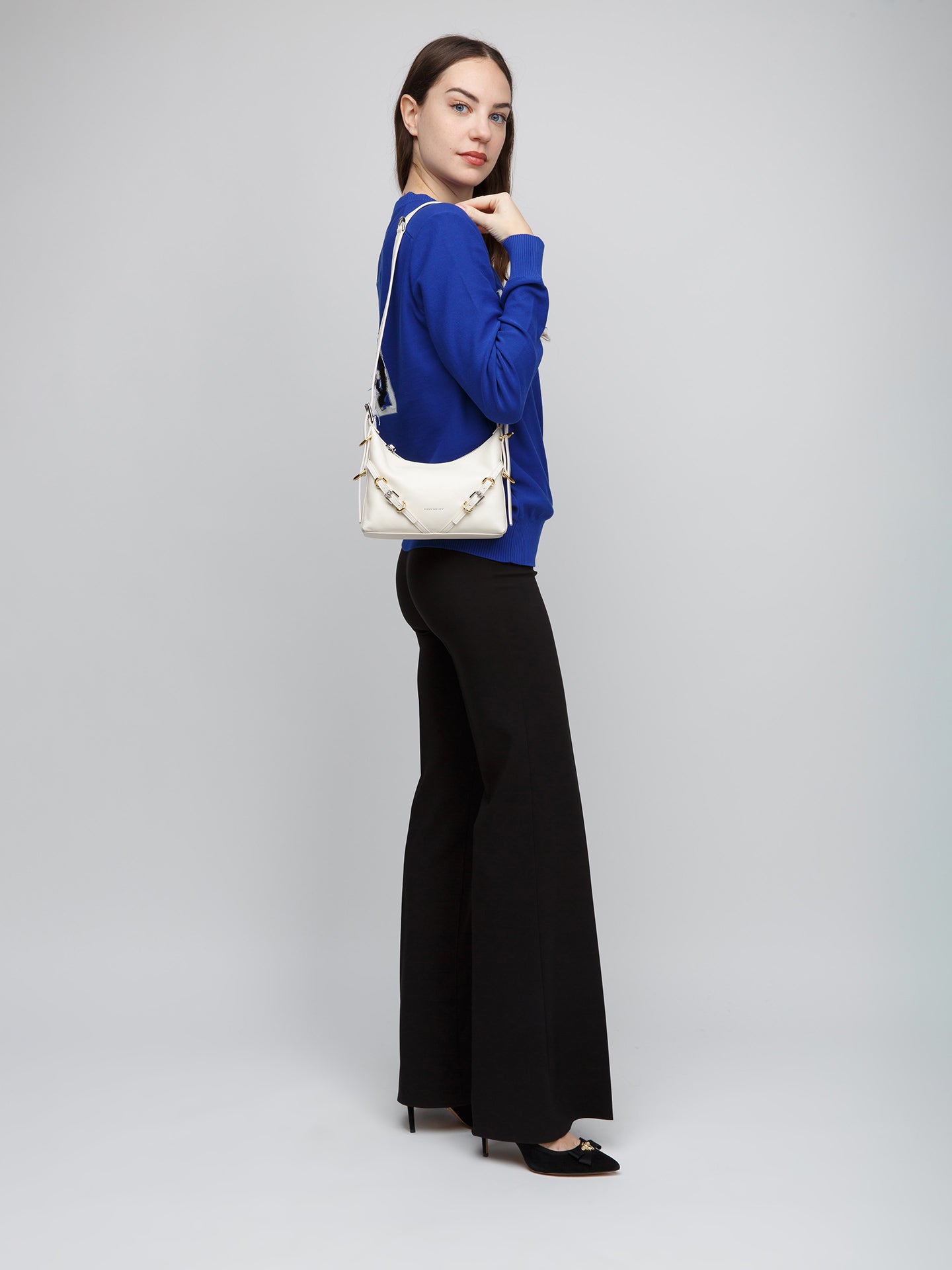 Givenchy Beige Calfskin Shoulder Bag