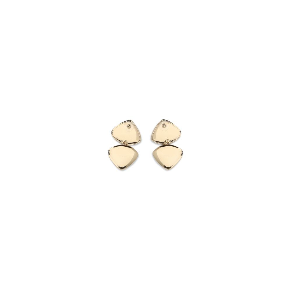 Self-Portrait Gold Brass Earrings