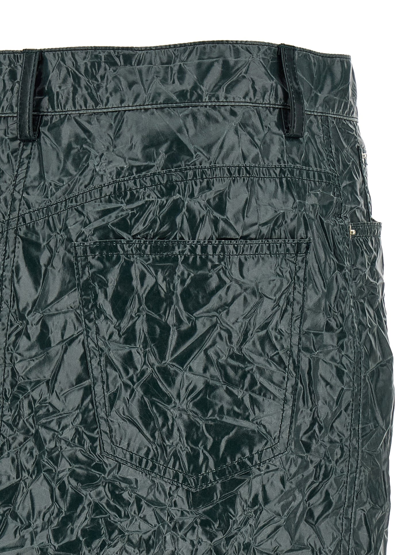 Marni Bicolor Polyester Midi Skirt