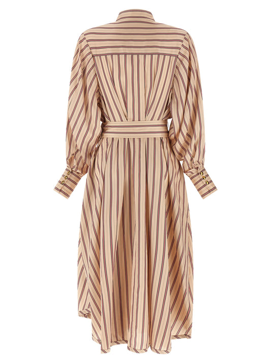 Zimmermann Multicolor Viscose Midi Dress