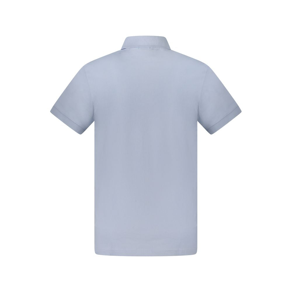 Hugo Boss Light Blue Cotton Men's Polo