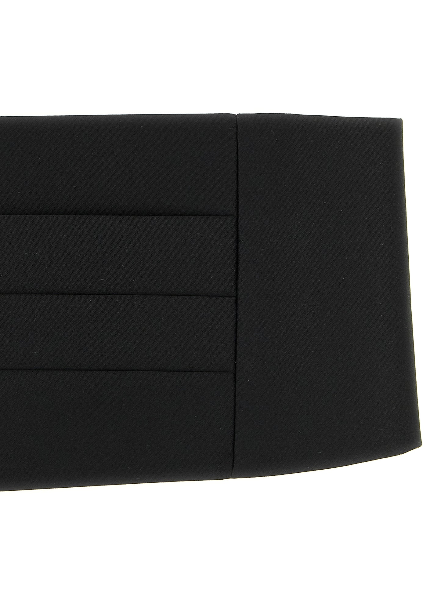 Pal Zileri Black Polyester Cummerbund