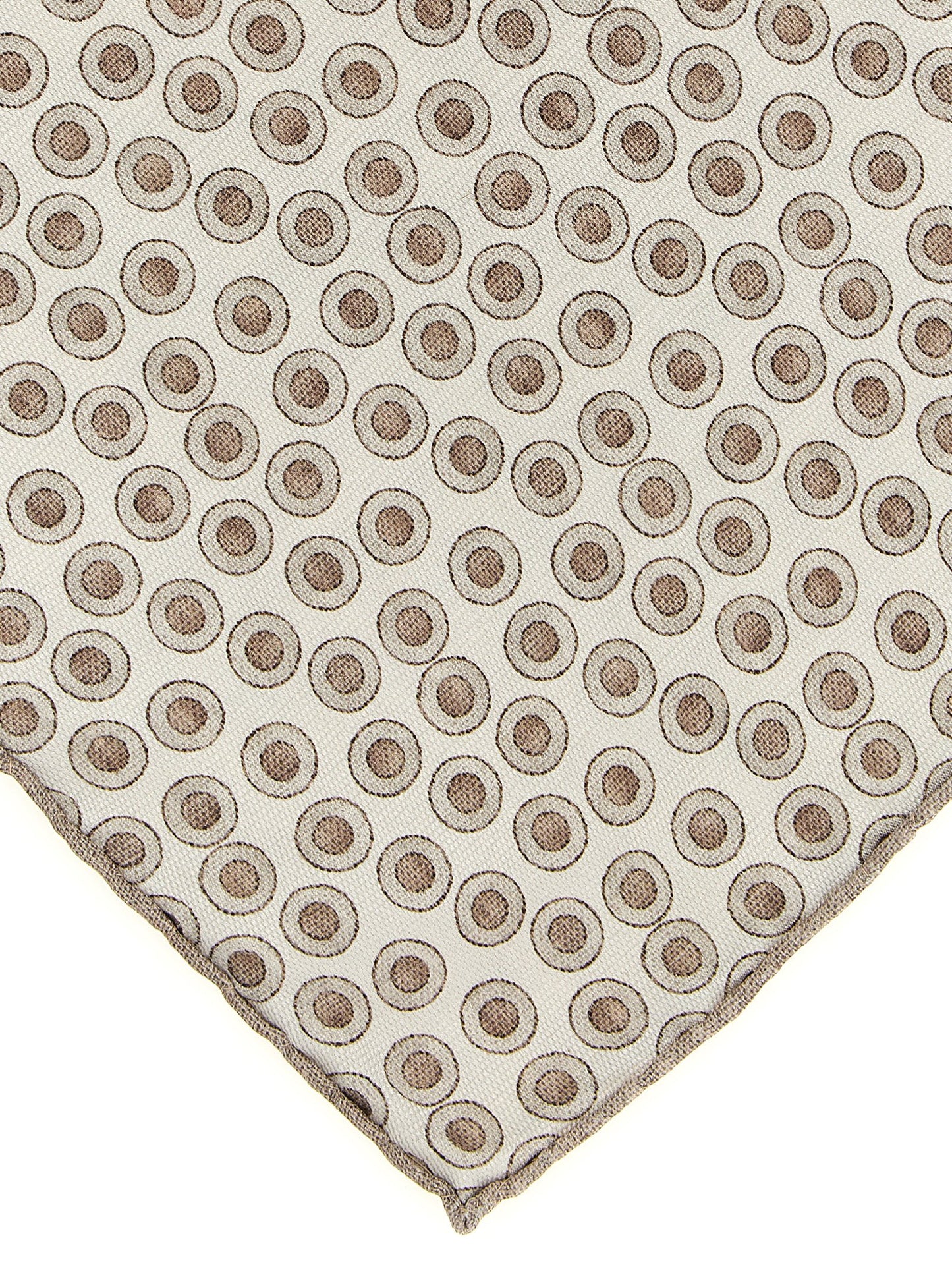 Brunello Cucinelli Beige Silk Foulard