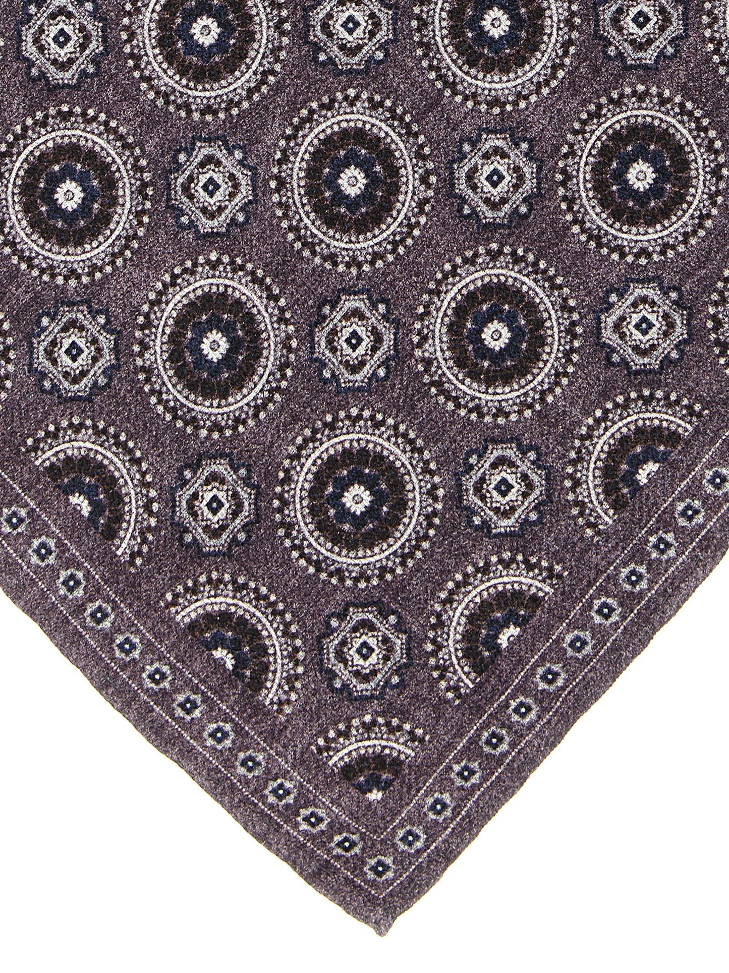 Brunello Cucinelli Multicolor Silk Pocket Square