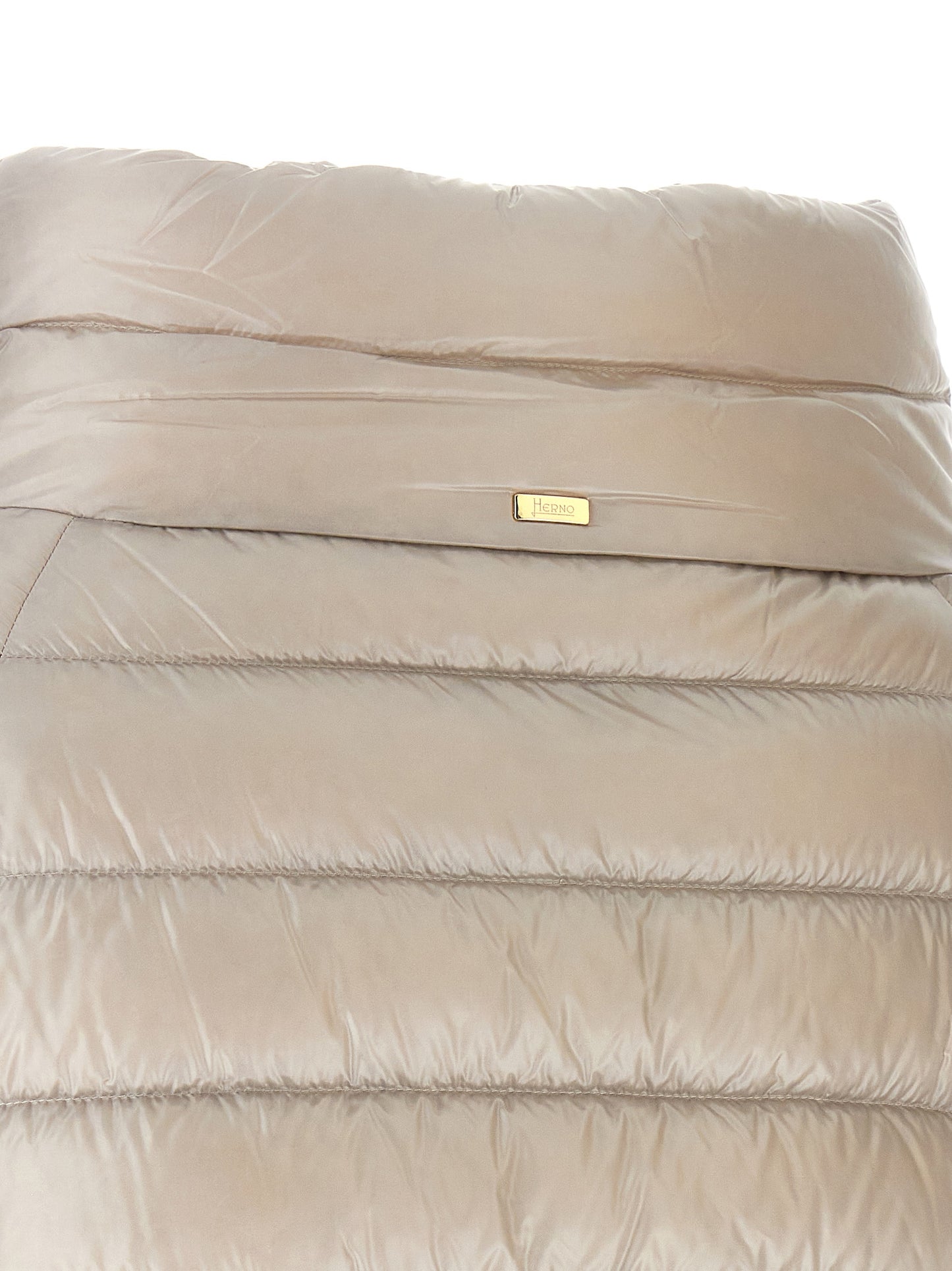 Herno Gray Polyamide Coat