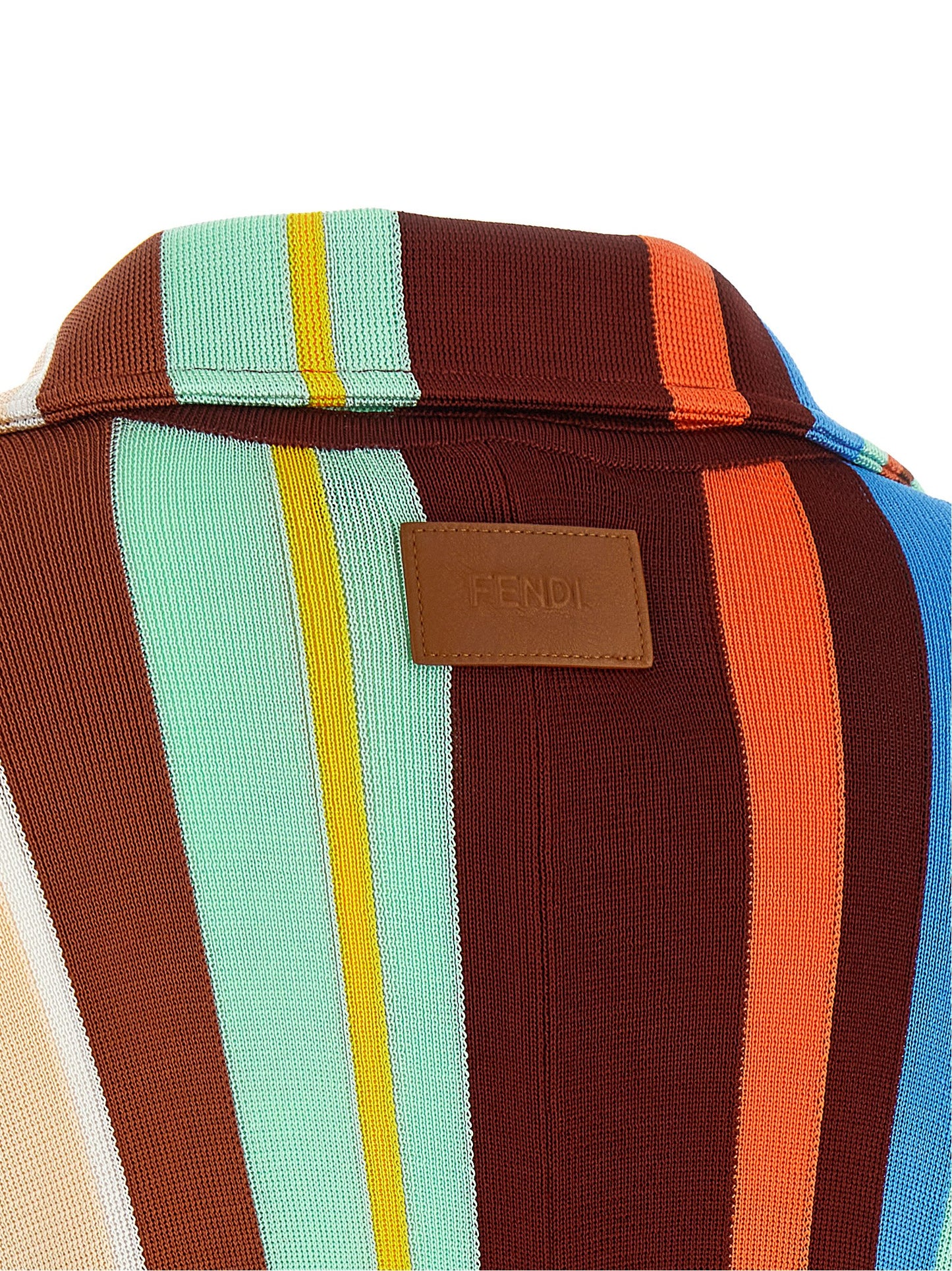Fendi Multicolor Viscose Coat